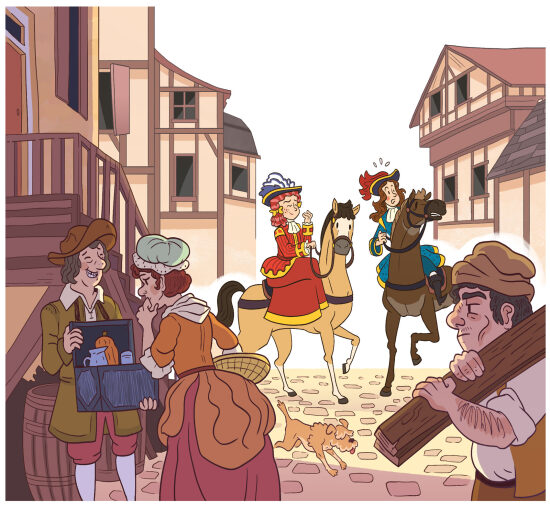 Mystères à Versailles -Dans les rue de Versailles