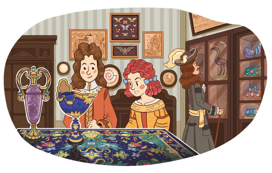 Mystères à Versailles - Le cabinet de curiosité du roi