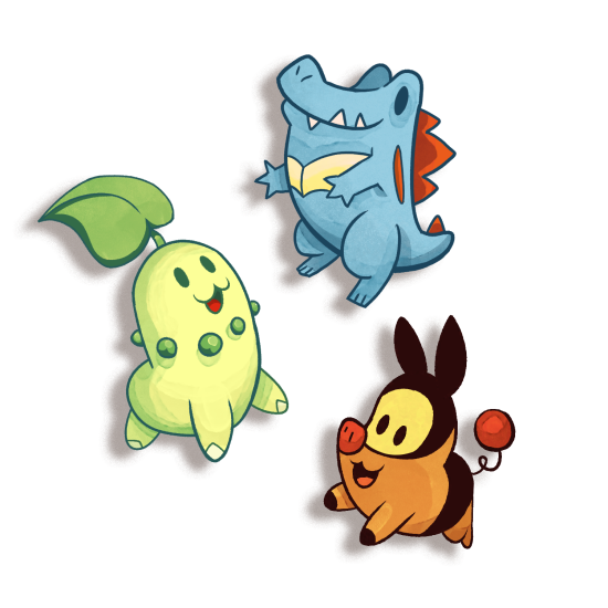 Pokemon -Les starters d'Illumis