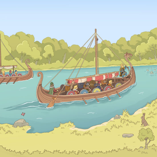 Les vikings - Déplacement 02